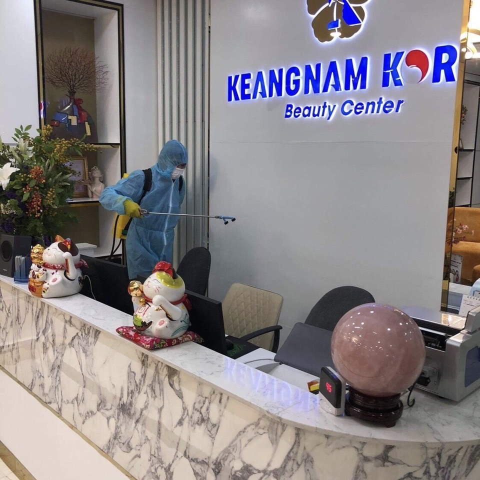 phun muỗi tại thẩm mĩ viện keangnam